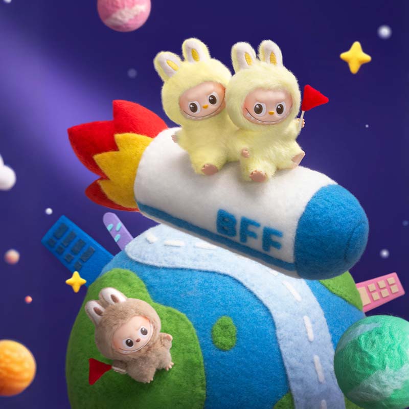 (A-M Plush ) The Monster Heart Code Series - Vinyl Plush Pendant Blind Box