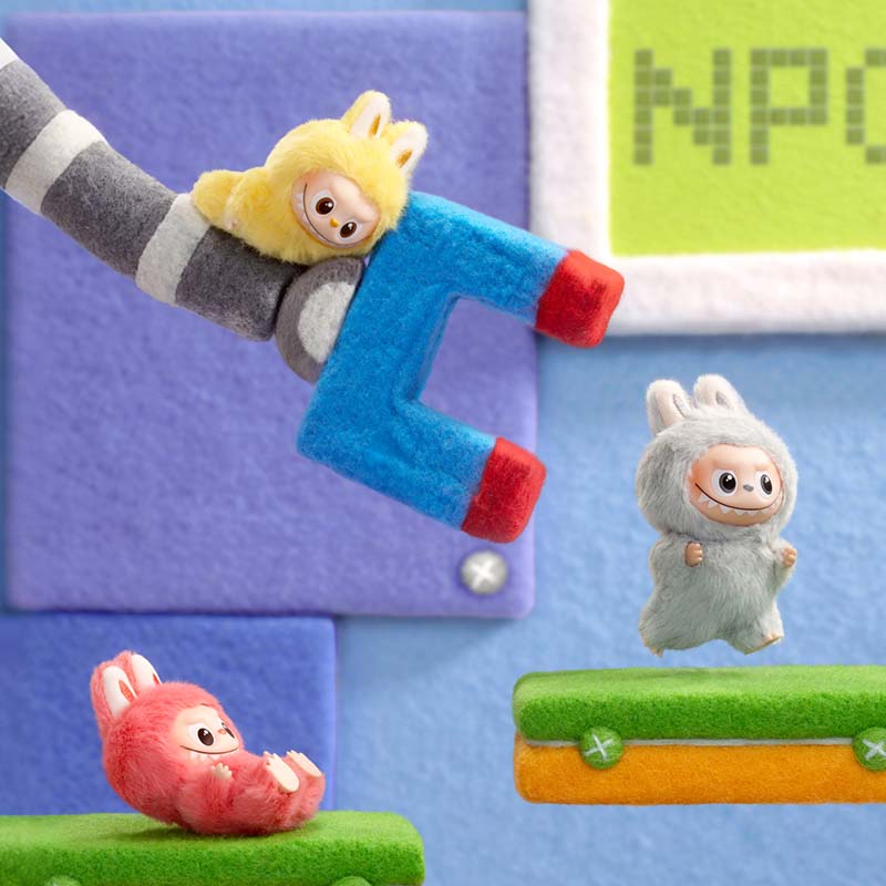 (A-M Plush ) The Monster Heart Code Series - Vinyl Plush Pendant Blind Box