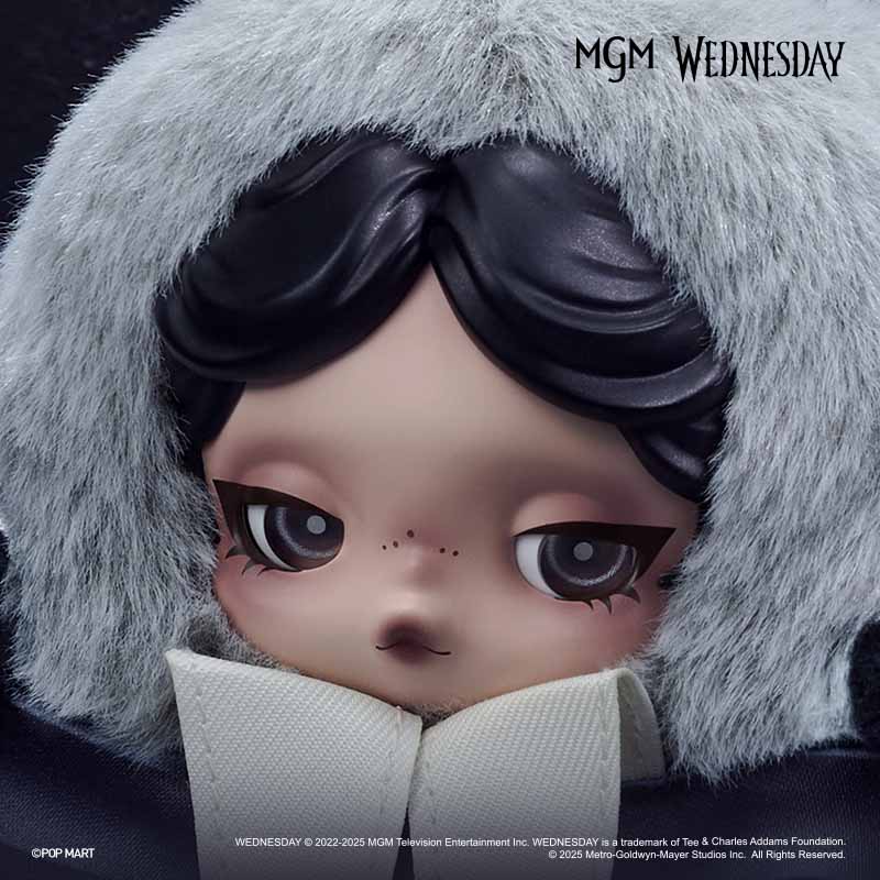 Skullpanda Wednesday Plush (Nevermore Academy Uniform Version